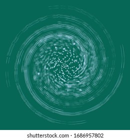 tricolor curly, coil, gyration volute shape. twine vortex rotating in concentric, radial, radiating and circular, circling fashion