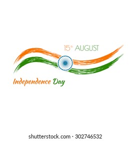 The tricolor flag forfor Indian Republic day and Independence Day.