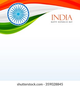 tricolor indian flag background