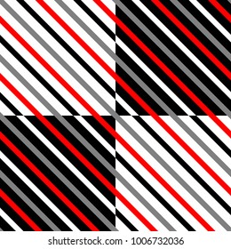 Tricolor Line Pattern 