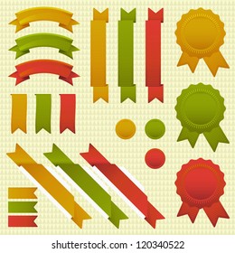 tricolor ribbons