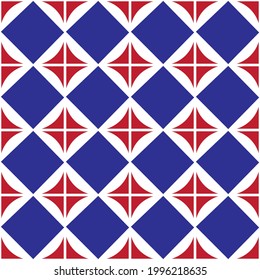 Tricolour square seamless pattern, Abstract Vector Wallpaper, Seamless pattern background.