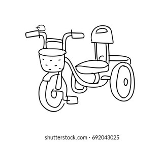 Tricycle doodle