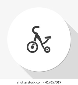 Tricycle Icon.