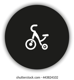 Tricycle icon.