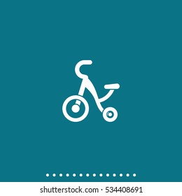 Tricycle icon.