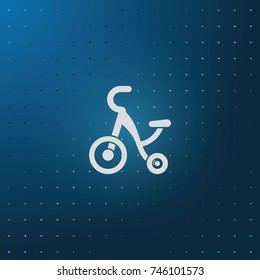 Tricycle icon.