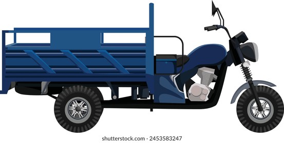 tricycle vector template design , White background