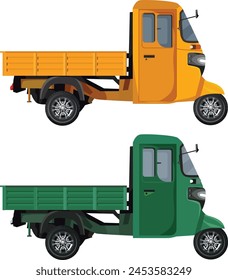 tricycle vector template design , White background