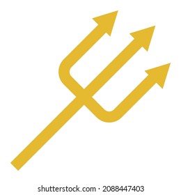 trident clip art vector illustration