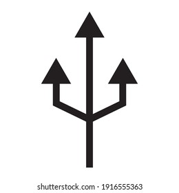 Trident-Symbol, Vektorgrafik-Symbol