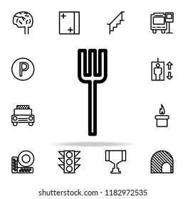 trident icon. web icons universal set for web and mobile