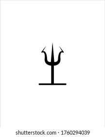 trident icon,vector best flat icon.