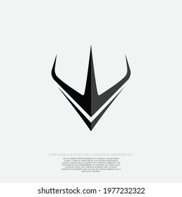Trident logo design and symbol for your brand identity