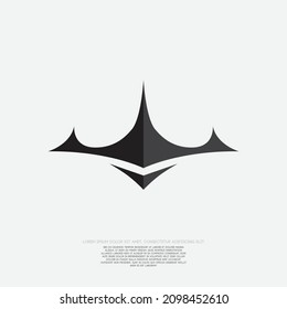 Diseño de logotipo trident y símbolo para su identidad de marca