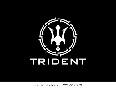 TRIDENT LOGO DESIGN VECTOR IDEAS