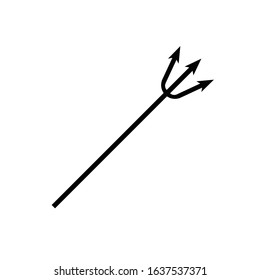 Trident Logo Template vector icon illustration design