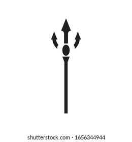 Trident Logo Template vector icon illustration design