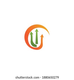Trident Logo Template vector icon illustration design