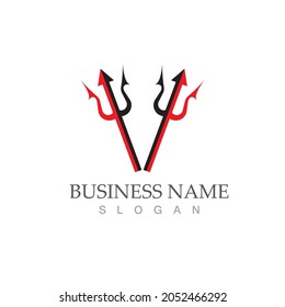 Vorlage für Triple-Logos, Vektorgrafik-Design