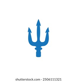 Trident Logo Template vector icon illustration design