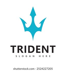 Trident Logo Template vector illustration