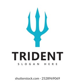 Trident Logo Template vector illustration