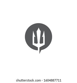 Trident  Logo Template vector symbol nature