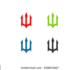 trident logo vector