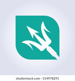 trident logo vector for download