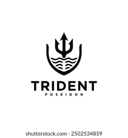 Vector con el logo de Trident. Inspiración para el logo