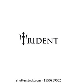 Trident Neptune  Poseidon Icon  Logo Design