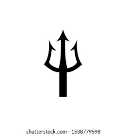 Neptune Trident Logo Stock Vector (Royalty Free) 316986431