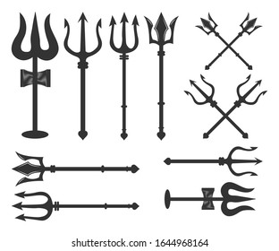 Trident Sign Symbol Icon Vector Design