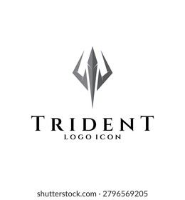 Trident простой минималистский дизайн логотипа