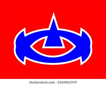 Trident symbol vector for labels or products