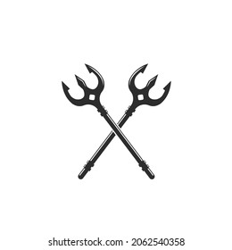 Web de diseño de ilustración de icono de vectores de plantilla de tripartito