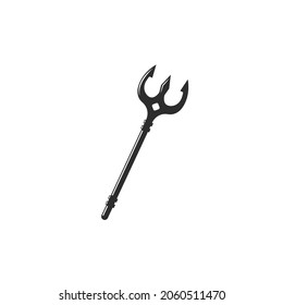 Trident  vector icon illustration design template web