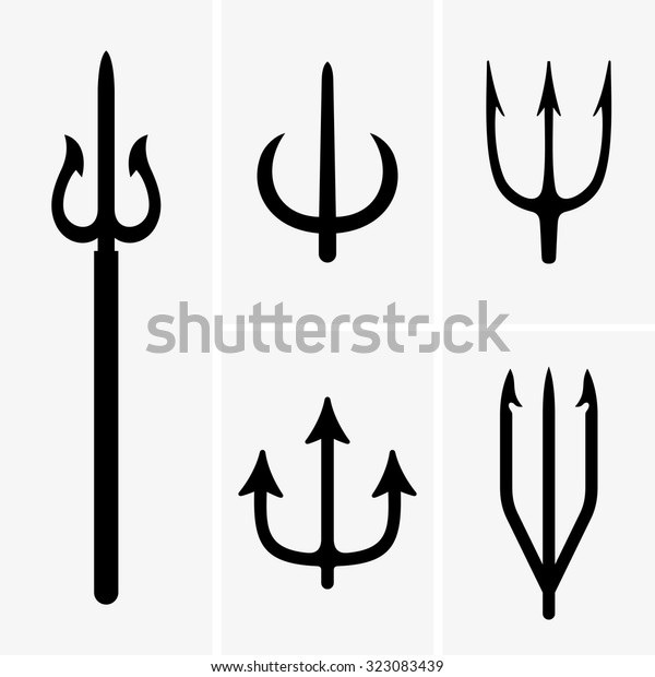 Tridents Stock Vector (Royalty Free) 323083439