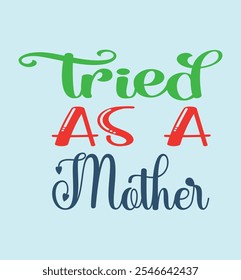 Tentou como um design de mãe
