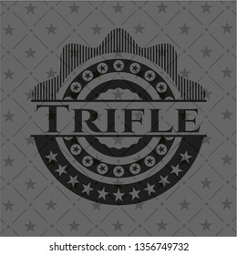 Trifle dark emblem. Retro