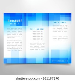 trifold brochure