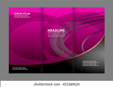 Tri-fold brochure
