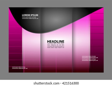 Tri-fold brochure
