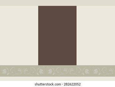Tri-fold or brochure background