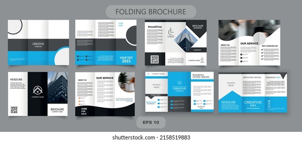 A tri-fold brochure collection for your business