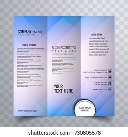 Trifold brochure creative design