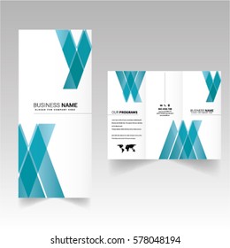 Trifold Brochure Design, business template