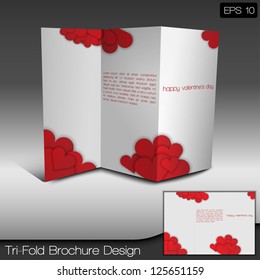 Tri-Fold Brochure Design | EPS10 Vector