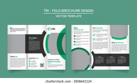 Trifold Brochure Design Template for your Company, Corporate, Business, Advertising, Marketing, Agency, and Internet business.
